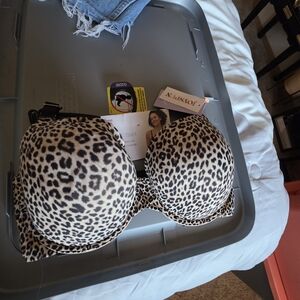 Jockey Leopard Print Bra